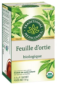 Feuille d’ortie biologique Traditional Medicinals