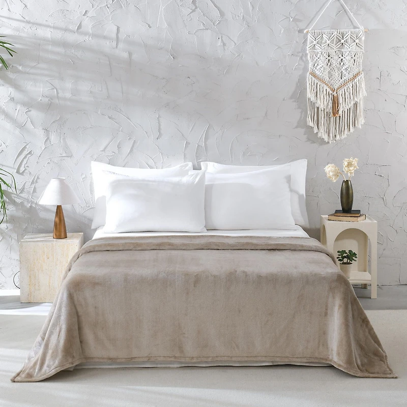 Couverture en peluche Mainstays Taille : 1 place - Très grand