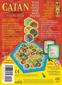 Catan - Extention: 5-6 Player Boardgame, BoardGame