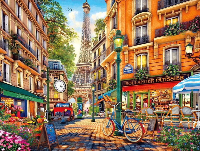 Buffalo Games - Le puzzle Cities in Color - Paris AFternoon - en 750 pièces