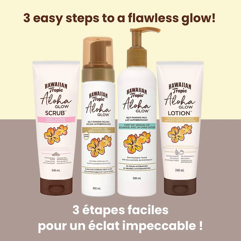 Eau autobronzante Aloha GlowMC de Hawaiian TropicMD 190 mL