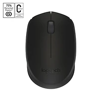 Logitech Souris Sans Fil M170, 2,4 GHz , Avec récepteur USB ultra-discret - Noir Vie de la batterie de 12 mois