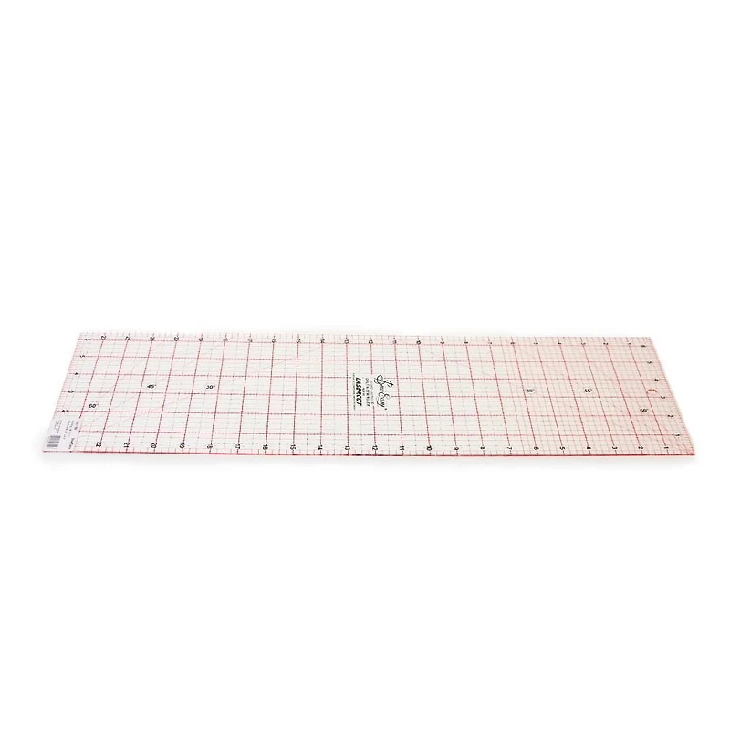 SEW EASY Quilting Ruler, 24" x 6½" (61 x 16.5 cm) for Rotary Cutting