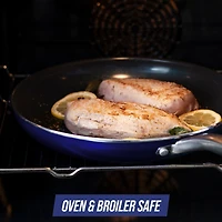 Poêle à frire antiadhésive céramique Blue Diamond de 12" Poêle à frire antiadhésive céramique Blue Diamond de 12"