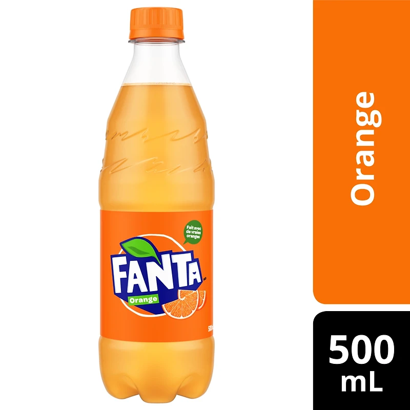 Fanta Orange Bouteille, 500 mL