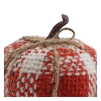 Way-To-Cel PL orange plaid pumpkin