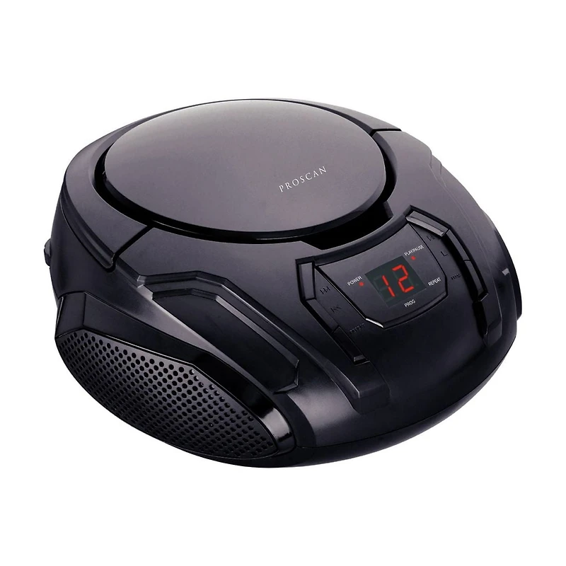 Proscan Portable CD Boombox with AM/FM Radio and AUX