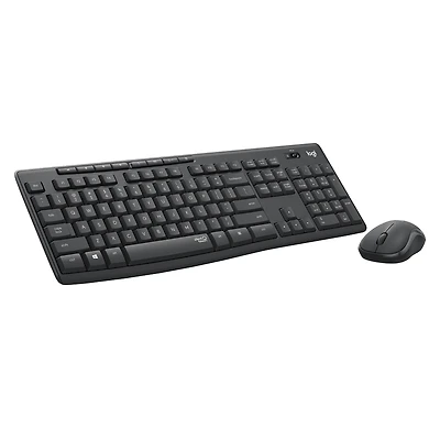 Logitech MK295 Silent Wireless Keyboard and Mouse Combo - Graphite, MK295