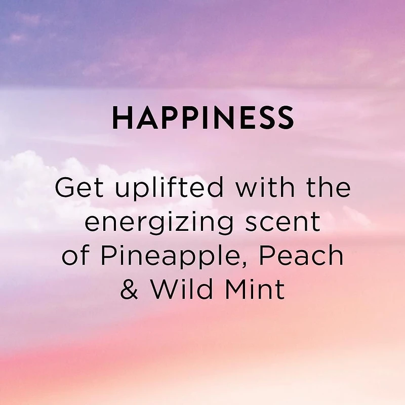 Recharge de diffuseur d'huile parfumée Air Wick Essential Mist, bonheur, 1 unité, assainisseur d'air