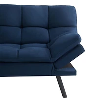 Memory Foam Futon, Memory foam futon with foldable armrest