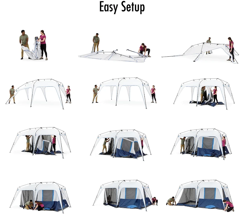 Ozark Trail 8-Person 5-in-1 Convertible Cabin Tent