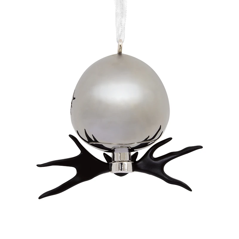 Hallmark Disney Tim Burton's The Nightmare Before Christmas Jack Skellington Premium Metal Christmas Ornament