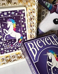 Cartes à jouer de licorne Bicycle