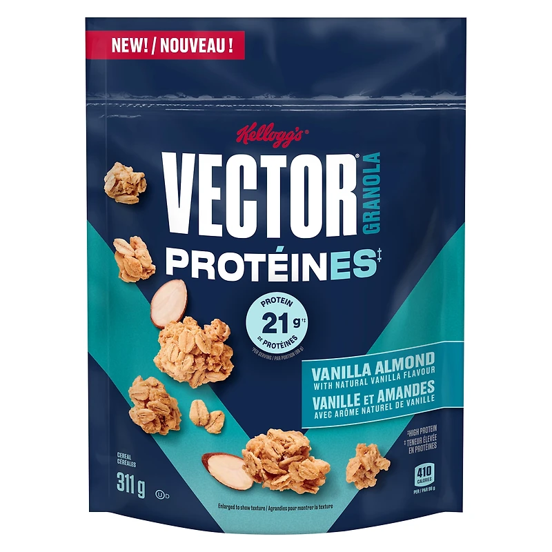 Vector Vanilla Almond Granola 311g, Vector Vanilla Almond Granola 311g