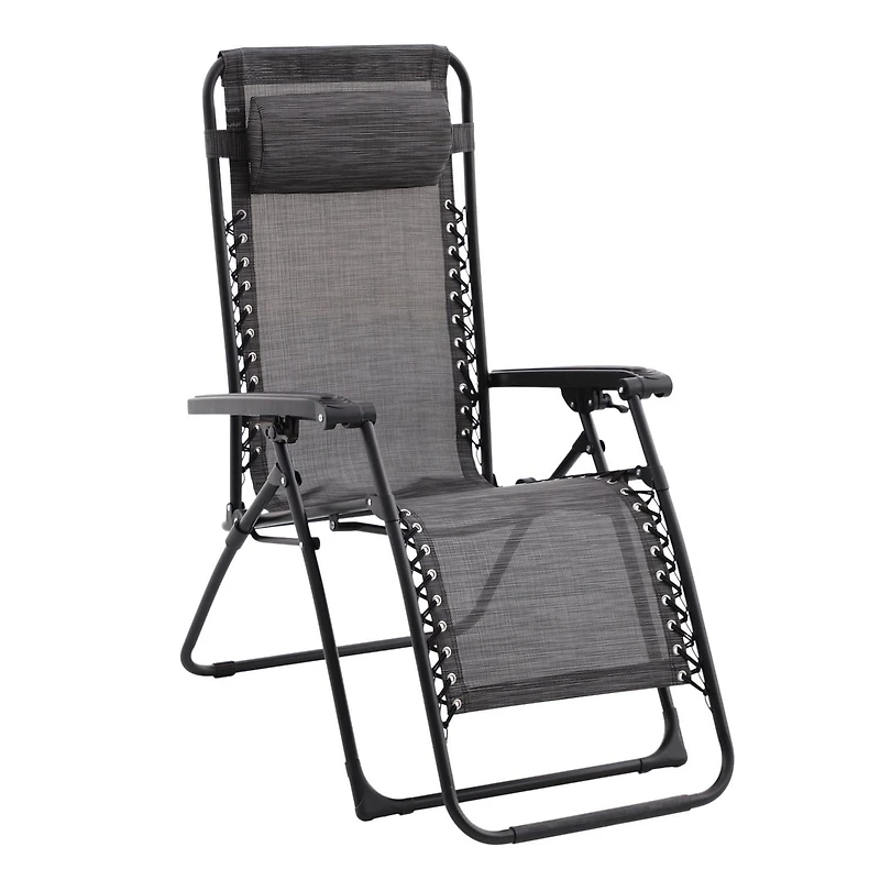 Chaise zéro gravité Mainstays Inclinaison réglable