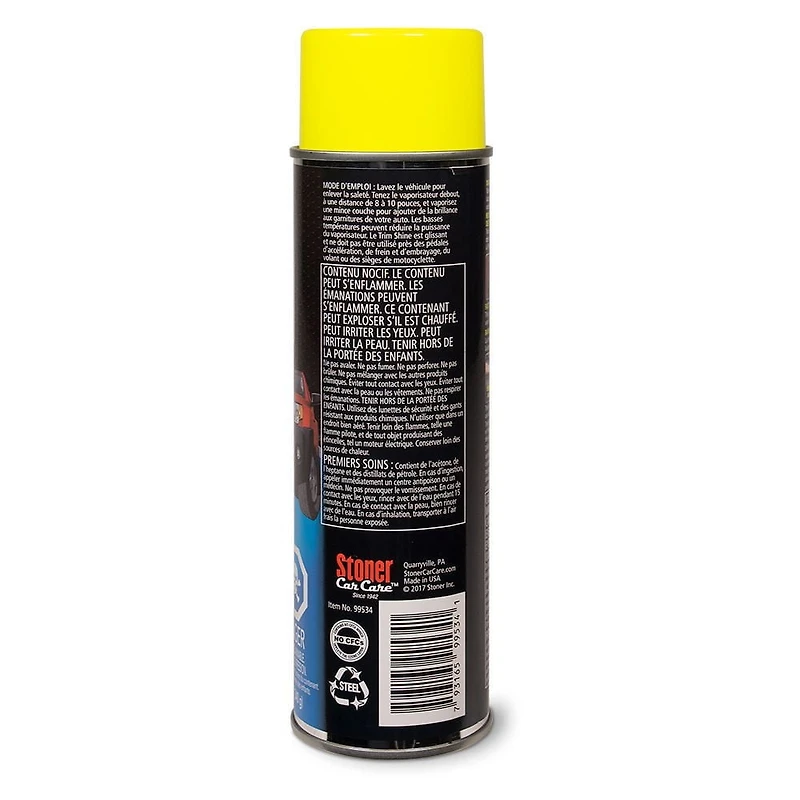 Stoner TRIM SHINE Aerosol, Vinyl & Plastic Coating, 12oz