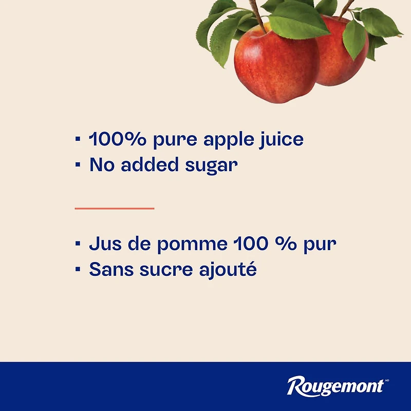 Jus de pomme Royal Gala 100 % pur Rougemont 2L