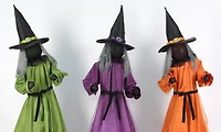 Halloween S/3 Animated Witch