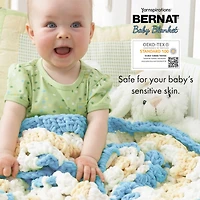 Bernat® Baby Blanket™ #6 Super Bulky Polyester Yarn, Licorice 10.5oz/300g 220 Yards