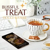 Chocolat noir LINDOR à 70 % de cacao de Lindt – Barre (100 g) Tablette/Barre 100g