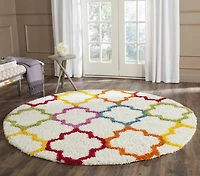 Safavieh Shag Kids Yadira Geometric Quatrefoil Area Rug