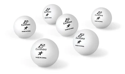 EastPoint Sports 40mm 1 Star White Table Tennis Balls, 36 table tennis balls