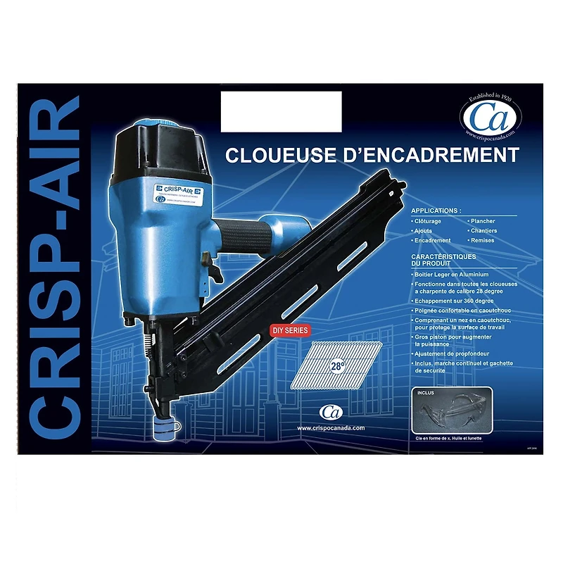 CRISP-AIR FRAMING NAILER - DIY SERIES