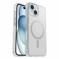 OtterBox Étui Symmetry Clear MagSafe Clear pour iPhone 16e/15/14/13