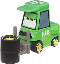 Chick Hicks et Pitty Chick Hicks avec pneus de coffrets de 2 inspirés du film «Les Bagnoles 3» de ​Disney et Pixar, véhicules en métal moulé sous pression à l’échelle 1:55