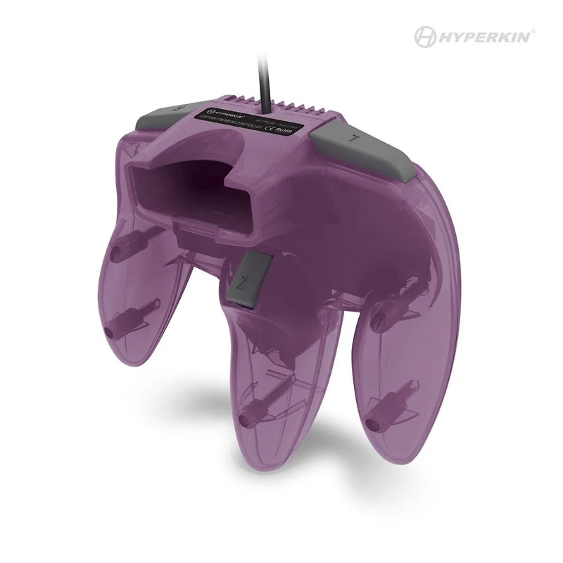 Manette Hyperkin Captain Premium pour N64® (violet améthyste)