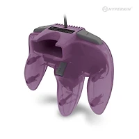 Manette Hyperkin Captain Premium pour N64® (violet améthyste)
