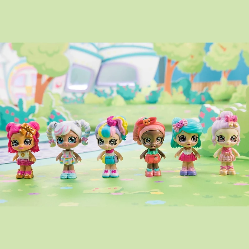 Kindi Kids Minis - Lippy Lulu - Mini Bobble Head Doll