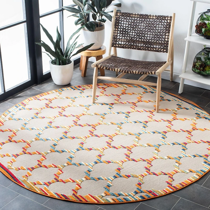 Safavieh Cabana Rorie Geometric Outdoor Area Rug