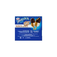 PARLOUR Vanilla Caramel Flavoured Frozen Dessert Bars, Chocolatey Coating, 16 x 80 ml