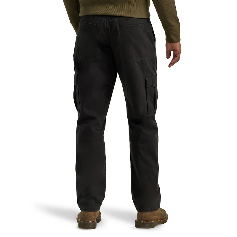 Wrangler Pantalon Cargo Double de Polaire Pour Hommes