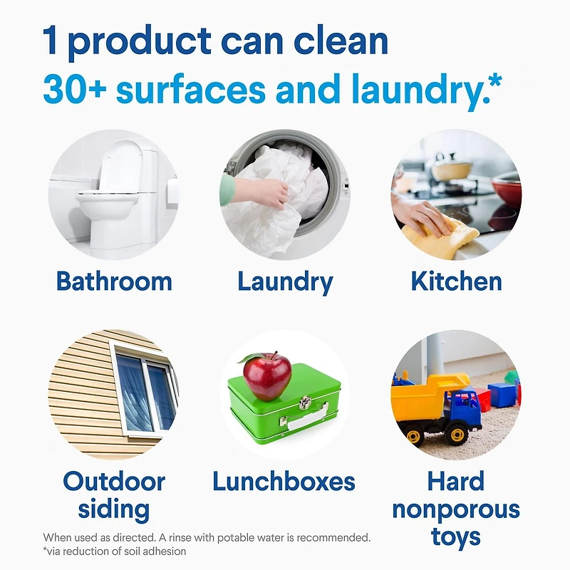 Eau de Javel concentrée Clorox® sans éclaboussures au parfum de fleurs sauvages,