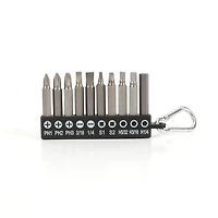 WorkPro tournevis bit Set - 10 pièces,Cr-V,2 pouces de longueur