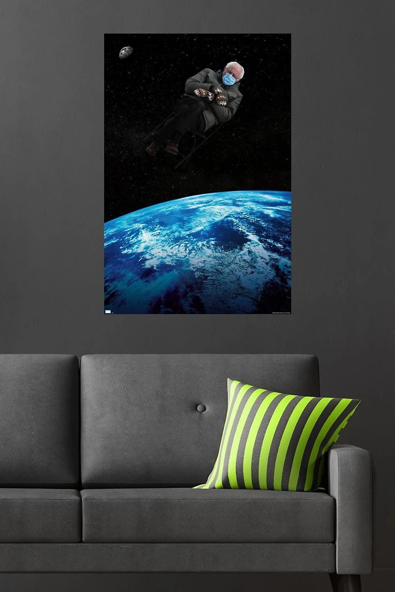 Earth To Bernie Wall Poster, 22.375" x 34"