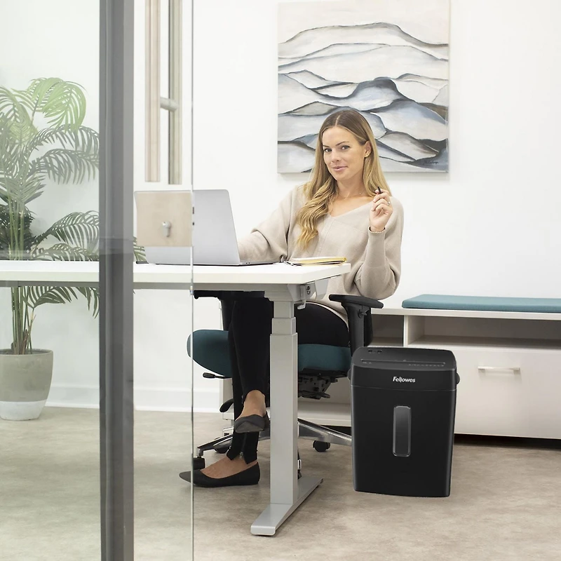 Fellowes Powershred X-7C Cross Cut Shredder, 7 sheets