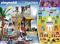 Playmobil My Figures: Island of the Pirates, 1000 figure combinations