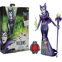 Disney Villains, poupée mannequin Maléfique, accessoires et tenue amovible, jouet Disney Villains pour enfants, à partir de 5 ans