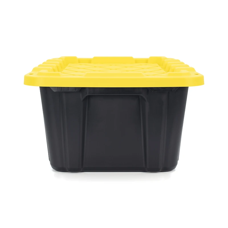 Tuff StoreTM 70L (18.5 gal.), Heavy Duty - Safety Yellow & Carbon Black