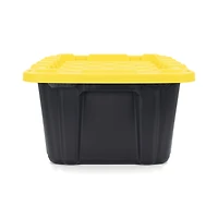 Tuff StoreTM 70L (18.5 gal.), Heavy Duty - Safety Yellow & Carbon Black