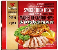 Watson Frozen Cooked Black Pepper Smoked Duck Breast, Watson Frozen Cooked Black Pepper Smoked Duck Breast