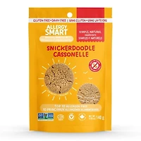 Allergy Smart Gluten Free Snickerdoodle Cookies, 140g Bag