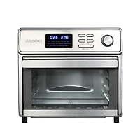 Kalorik MAXX® Friteuse à Air à Porte Unique de 26 Qt avec 21 préréglages, température de saisie de 500F et 5 accessoires (AFK26SD5SS43) Friteuse à Air à Porte Unique avec 5 Accessoires