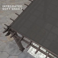 Pergola en cèdre Ashford 12' x 10' Backyard Discovery