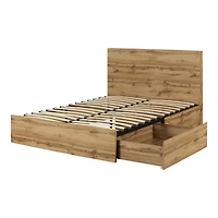 2-Drawer Complete Bed from the collection Musano South Shore