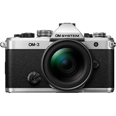 OM SYSTEM OM-3 Mirrorless Camera with 12-45mm f/4 Lens Kit