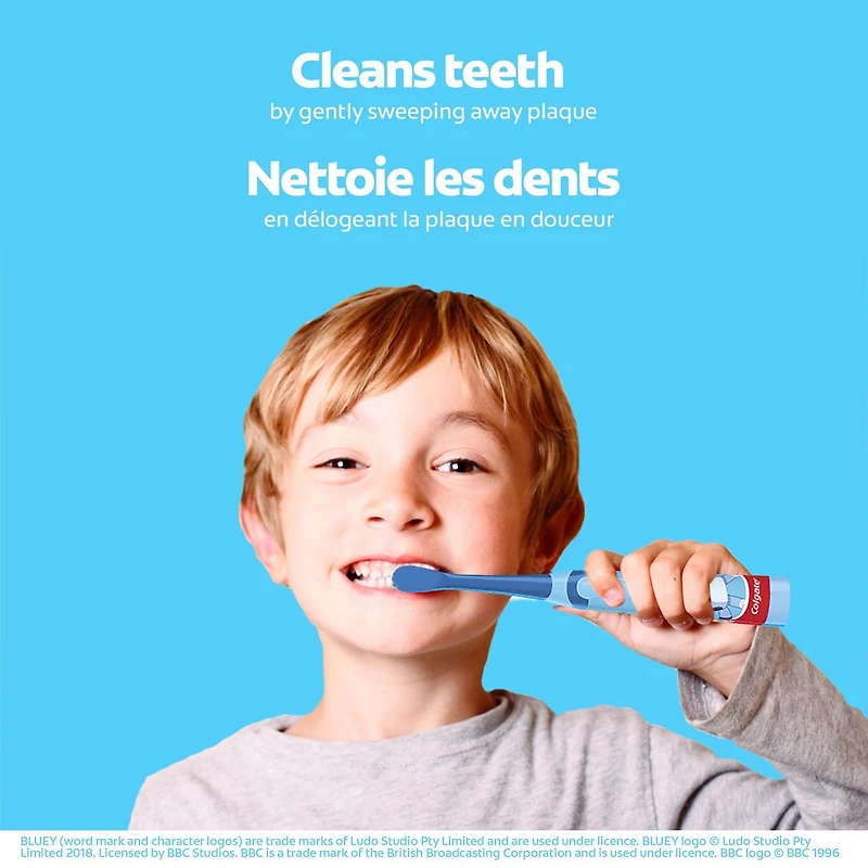 Colgate Kids Battery Toothbrush Bluey Sonic Colgate Kids Battery Toothbrush Bluey